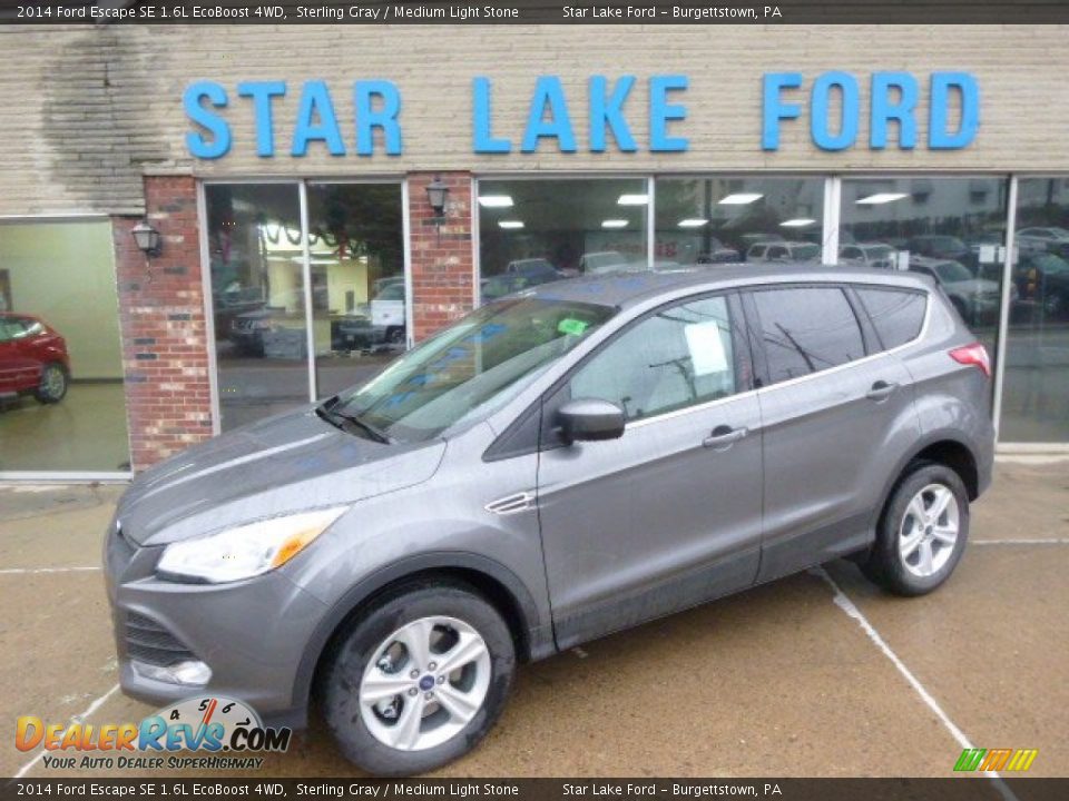 2014 Ford Escape SE 1.6L EcoBoost 4WD Sterling Gray / Medium Light Stone Photo #1