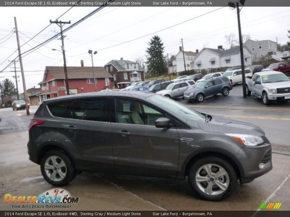 2014 Ford Escape SE 1.6L EcoBoost 4WD Sterling Gray / Medium Light Stone Photo #4