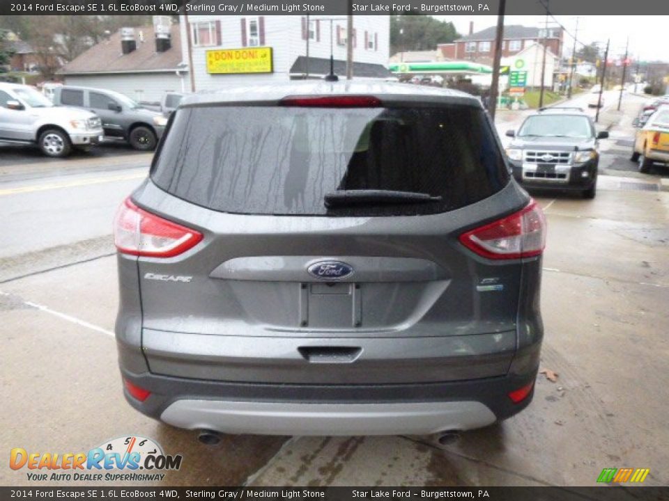 2014 Ford Escape SE 1.6L EcoBoost 4WD Sterling Gray / Medium Light Stone Photo #5