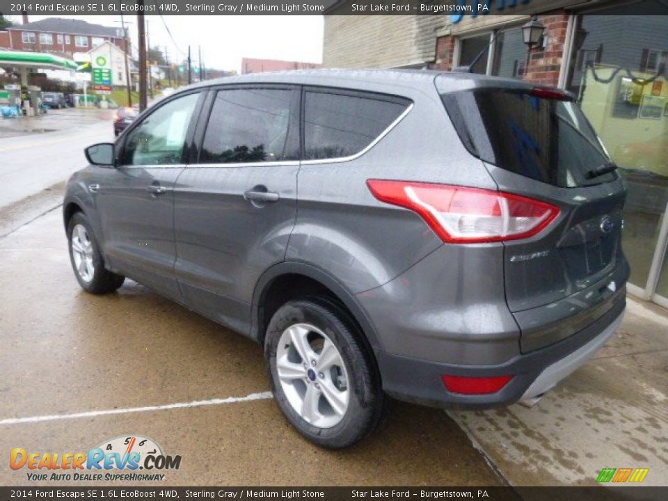 2014 Ford Escape SE 1.6L EcoBoost 4WD Sterling Gray / Medium Light Stone Photo #6