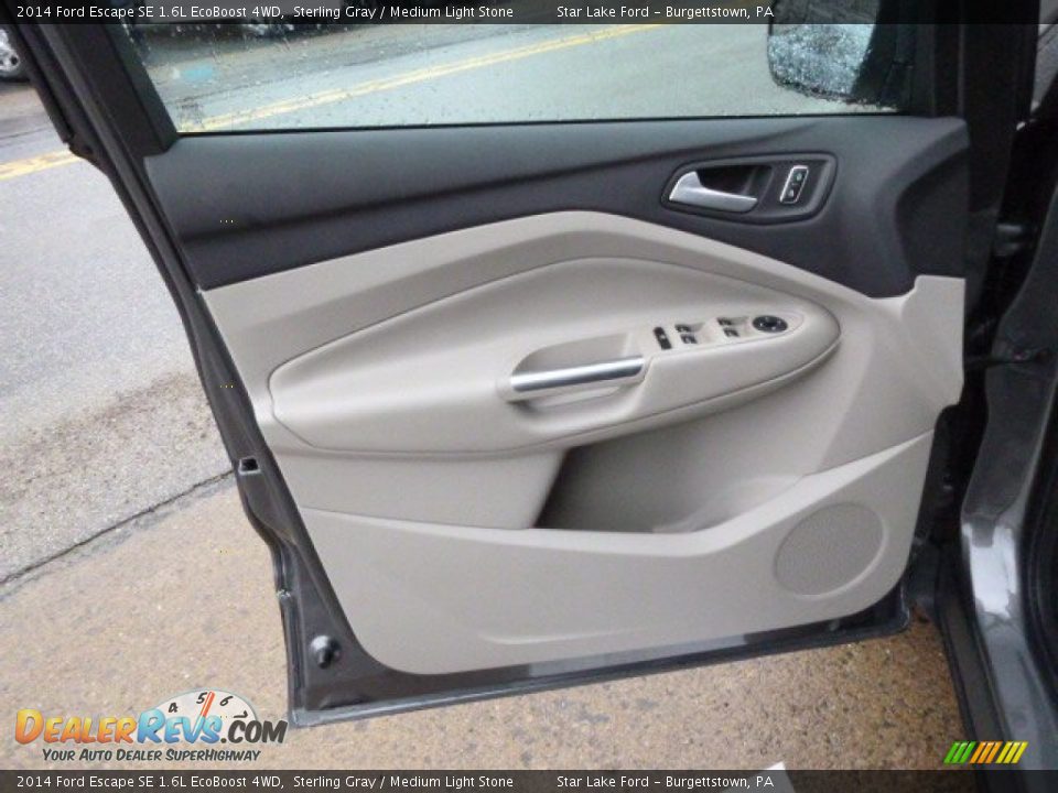 2014 Ford Escape SE 1.6L EcoBoost 4WD Sterling Gray / Medium Light Stone Photo #10