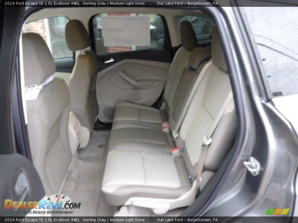 2014 Ford Escape SE 1.6L EcoBoost 4WD Sterling Gray / Medium Light Stone Photo #11