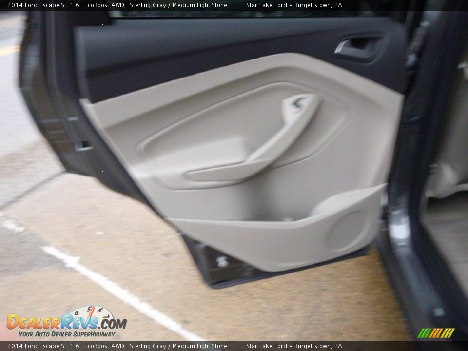 2014 Ford Escape SE 1.6L EcoBoost 4WD Sterling Gray / Medium Light Stone Photo #12