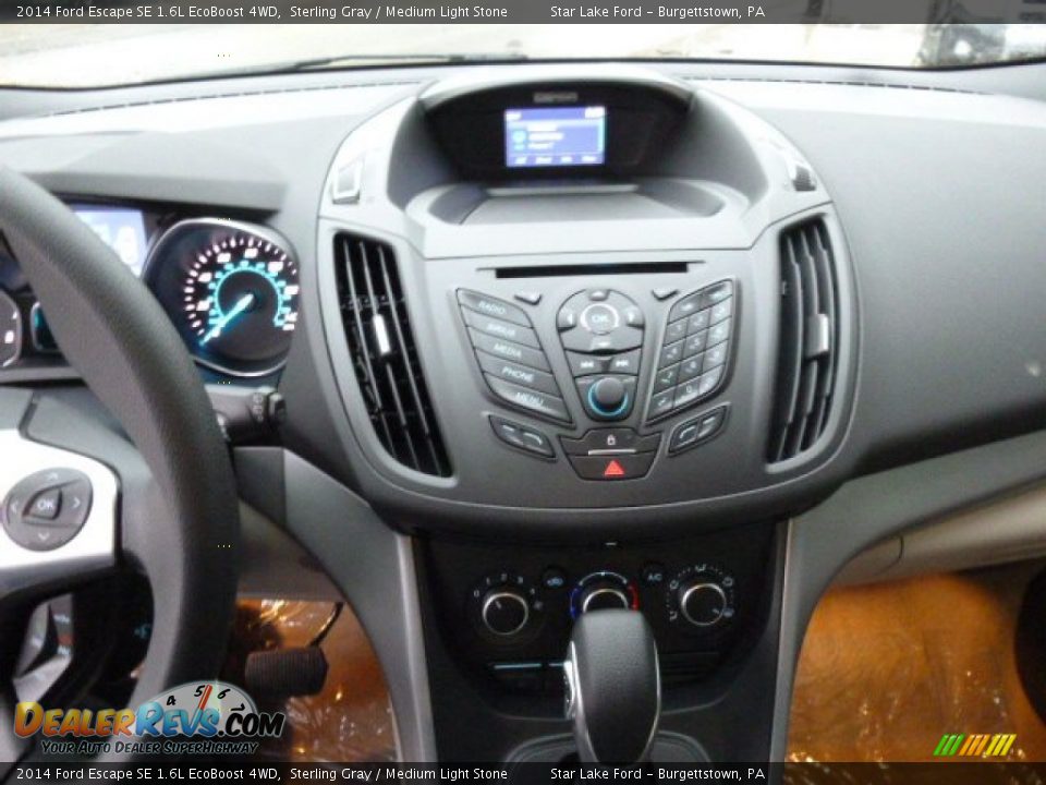 2014 Ford Escape SE 1.6L EcoBoost 4WD Sterling Gray / Medium Light Stone Photo #15