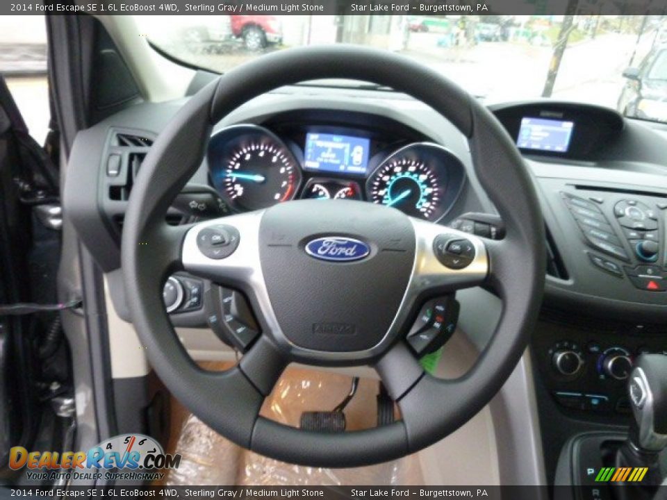 2014 Ford Escape SE 1.6L EcoBoost 4WD Sterling Gray / Medium Light Stone Photo #18