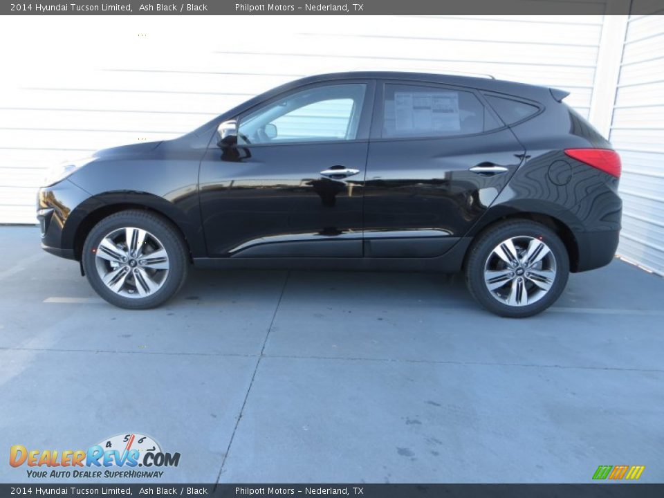 2014 Hyundai Tucson Limited Ash Black / Black Photo #6