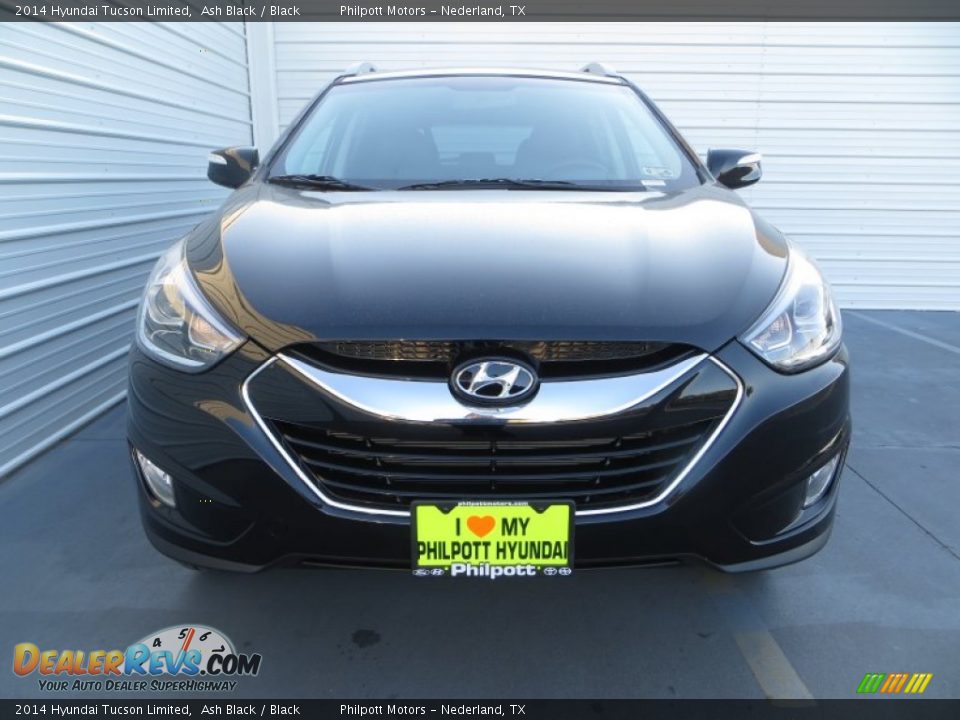 2014 Hyundai Tucson Limited Ash Black / Black Photo #8