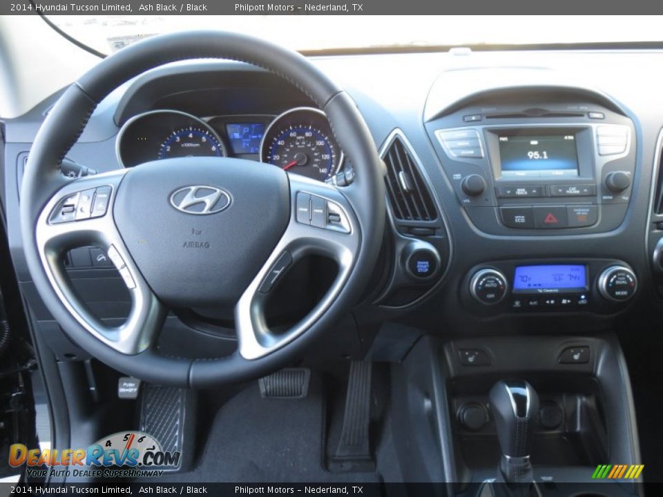 2014 Hyundai Tucson Limited Ash Black / Black Photo #28