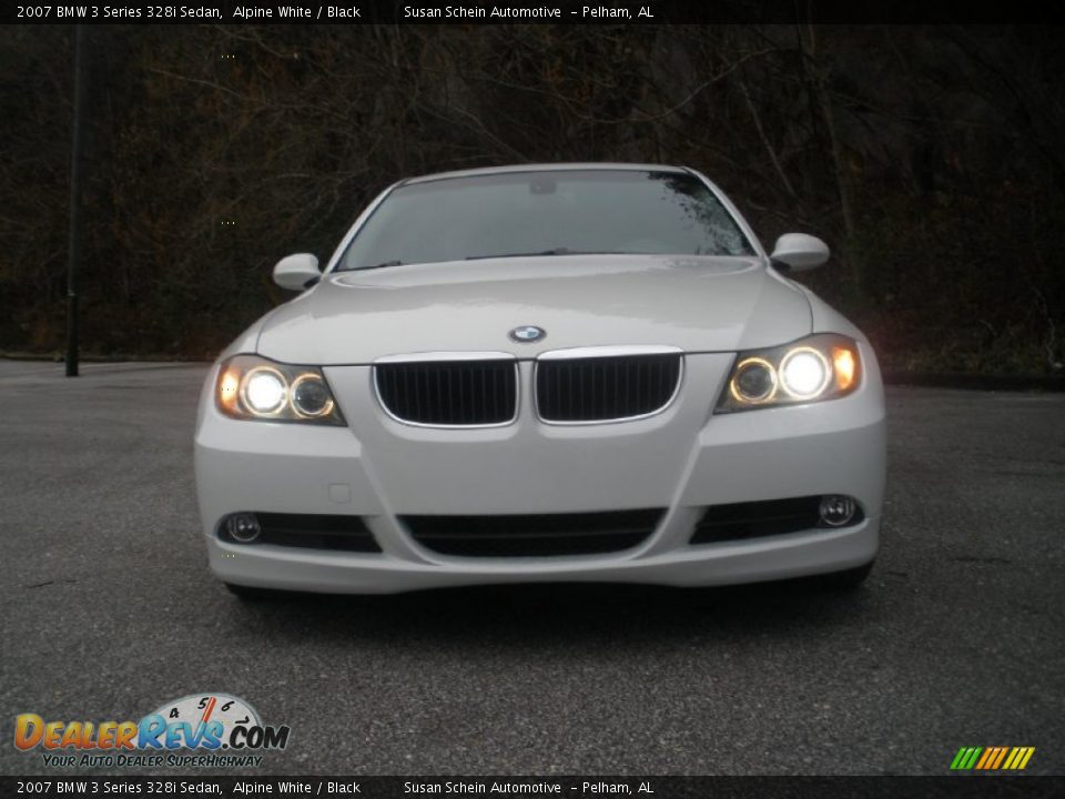 2007 BMW 3 Series 328i Sedan Alpine White / Black Photo #8
