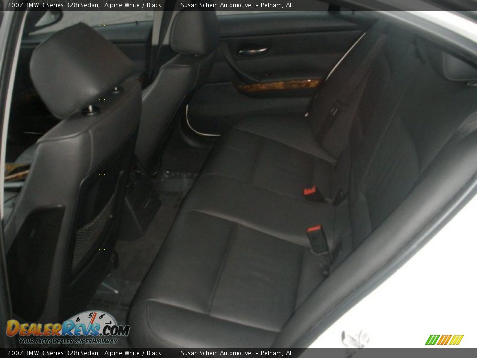 2007 BMW 3 Series 328i Sedan Alpine White / Black Photo #20