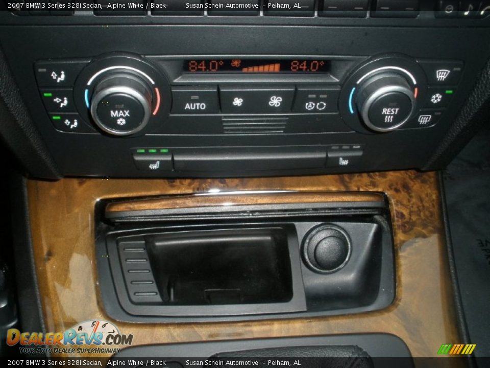 2007 BMW 3 Series 328i Sedan Alpine White / Black Photo #24