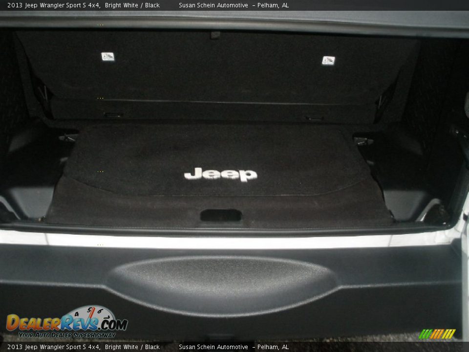 2013 Jeep Wrangler Sport S 4x4 Bright White / Black Photo #17