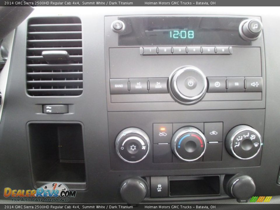 2014 GMC Sierra 2500HD Regular Cab 4x4 Summit White / Dark Titanium Photo #7