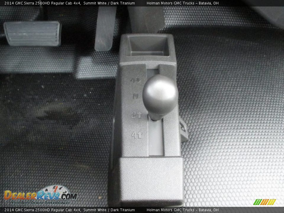 2014 GMC Sierra 2500HD Regular Cab 4x4 Summit White / Dark Titanium Photo #8