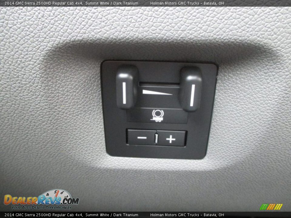 2014 GMC Sierra 2500HD Regular Cab 4x4 Summit White / Dark Titanium Photo #11
