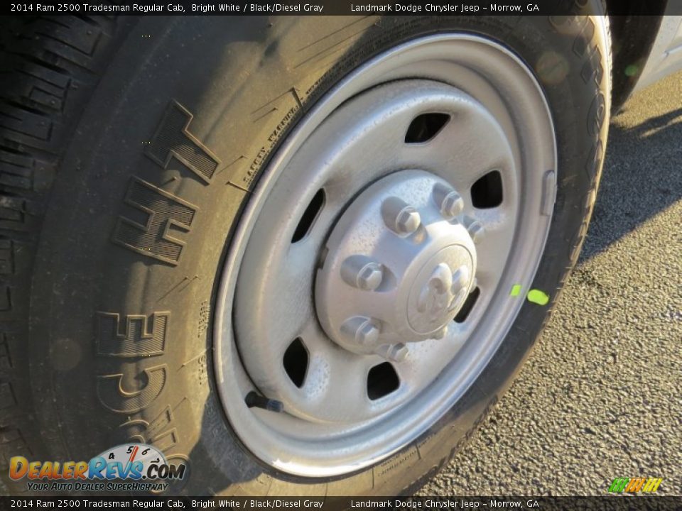 2014 Ram 2500 Tradesman Regular Cab Bright White / Black/Diesel Gray Photo #5