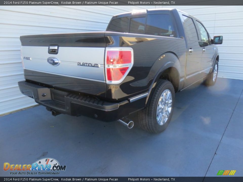 2014 Ford F150 Platinum SuperCrew Kodiak Brown / Platinum Unique Pecan Photo #4