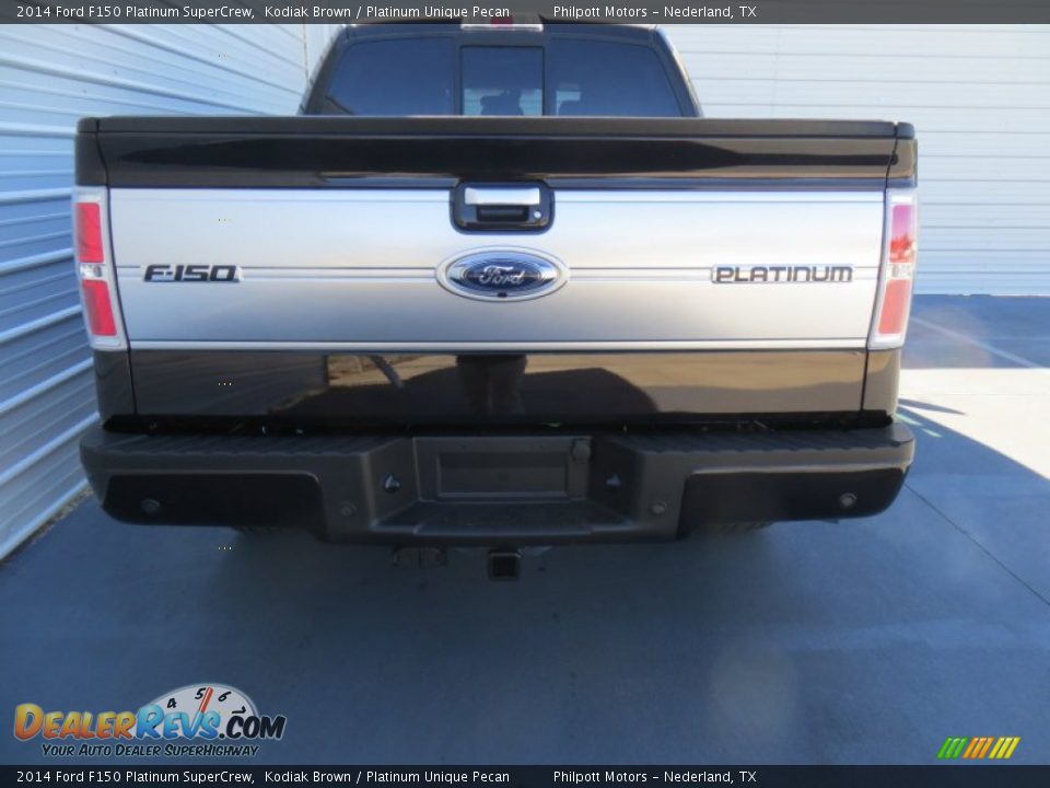 2014 Ford F150 Platinum SuperCrew Kodiak Brown / Platinum Unique Pecan Photo #5