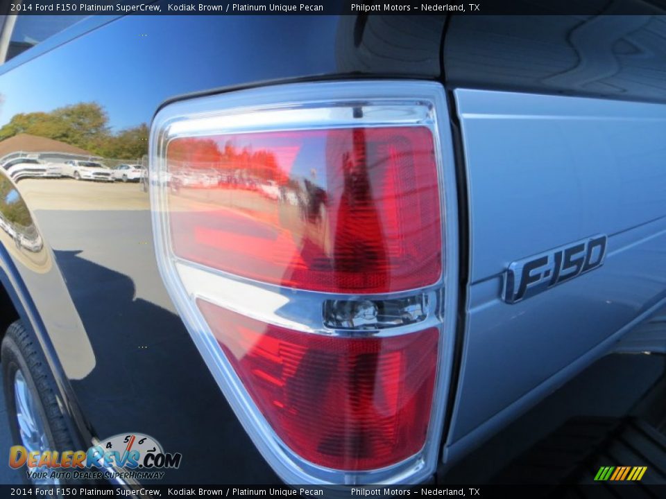 2014 Ford F150 Platinum SuperCrew Kodiak Brown / Platinum Unique Pecan Photo #17