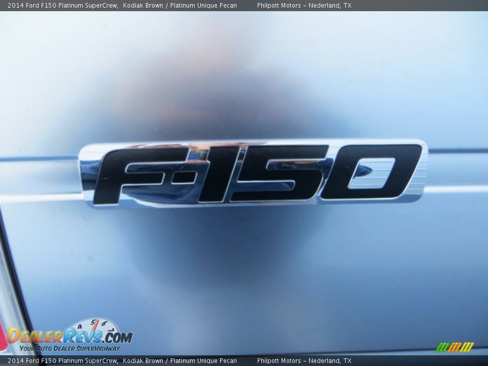 2014 Ford F150 Platinum SuperCrew Kodiak Brown / Platinum Unique Pecan Photo #18
