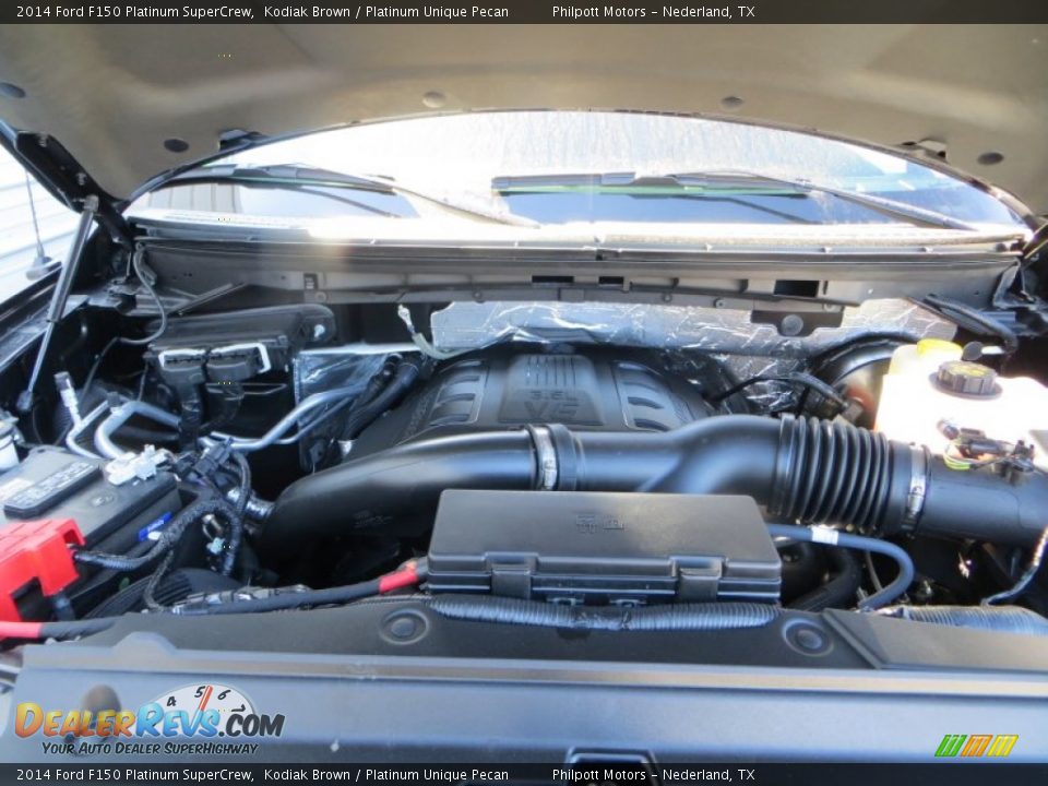2014 Ford F150 Platinum SuperCrew Kodiak Brown / Platinum Unique Pecan Photo #20