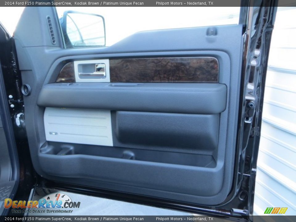 2014 Ford F150 Platinum SuperCrew Kodiak Brown / Platinum Unique Pecan Photo #21
