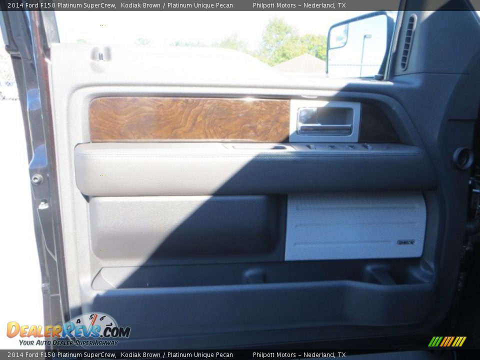 2014 Ford F150 Platinum SuperCrew Kodiak Brown / Platinum Unique Pecan Photo #26
