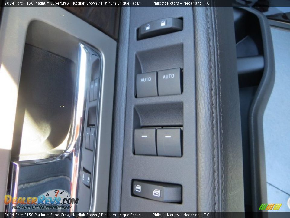 2014 Ford F150 Platinum SuperCrew Kodiak Brown / Platinum Unique Pecan Photo #27