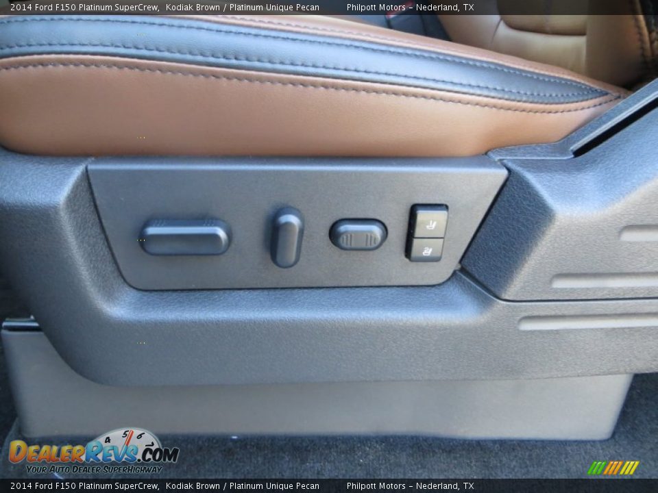 2014 Ford F150 Platinum SuperCrew Kodiak Brown / Platinum Unique Pecan Photo #30