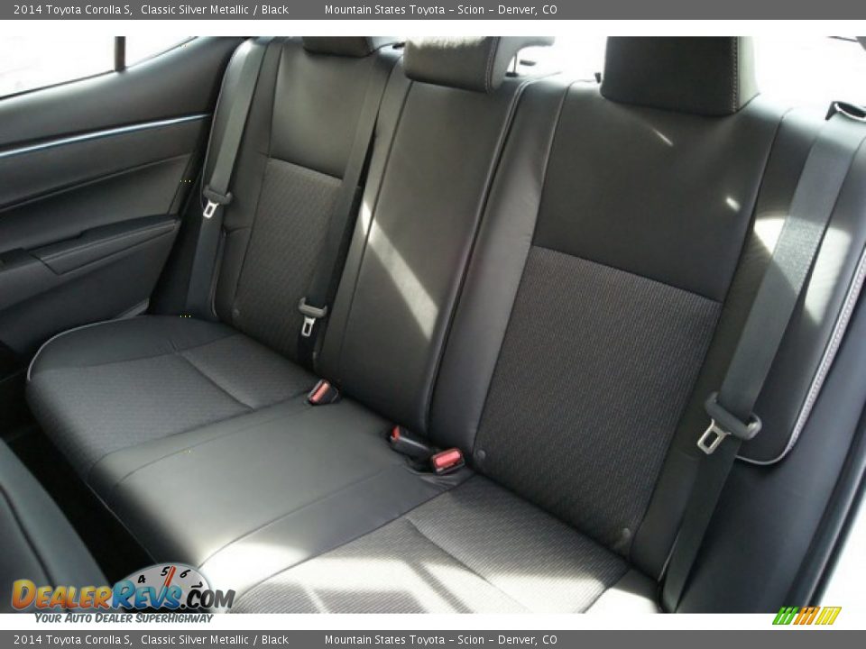 2014 Toyota Corolla S Classic Silver Metallic / Black Photo #7