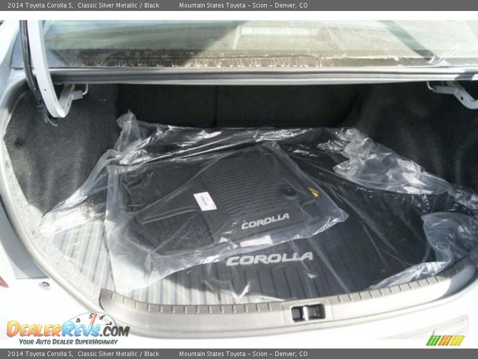 2014 Toyota Corolla S Classic Silver Metallic / Black Photo #8