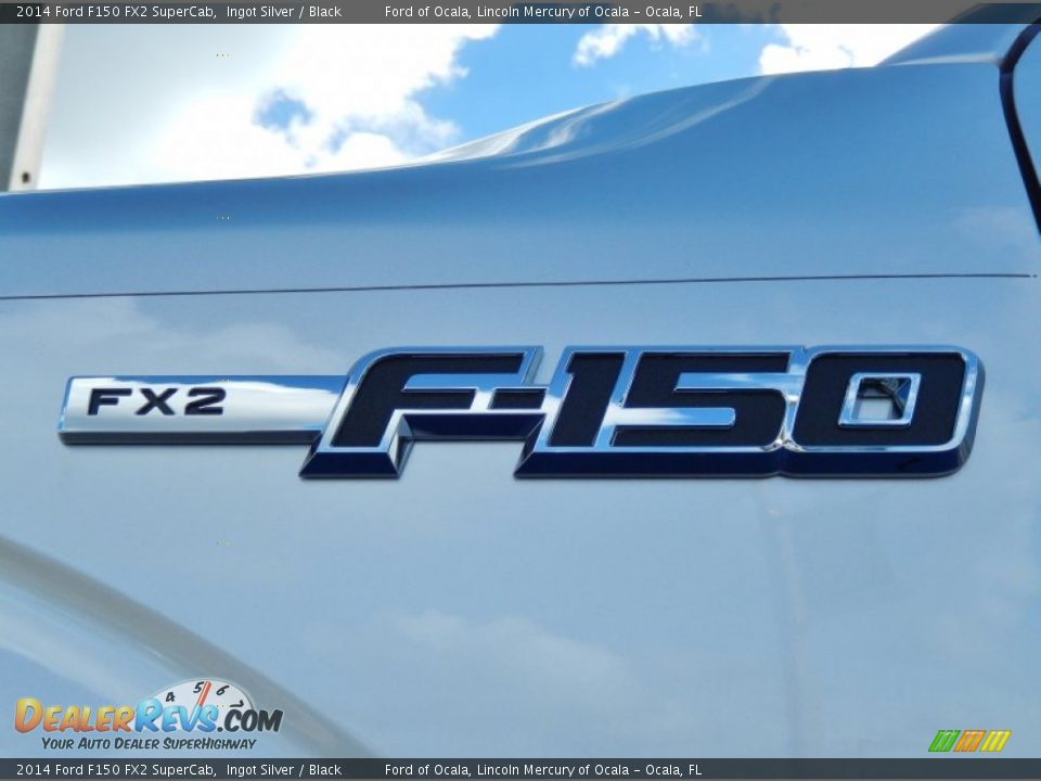 2014 Ford F150 FX2 SuperCab Ingot Silver / Black Photo #5