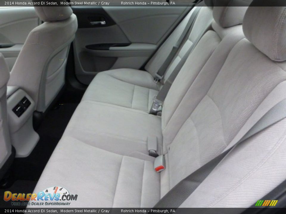 2014 Honda Accord EX Sedan Modern Steel Metallic / Gray Photo #11