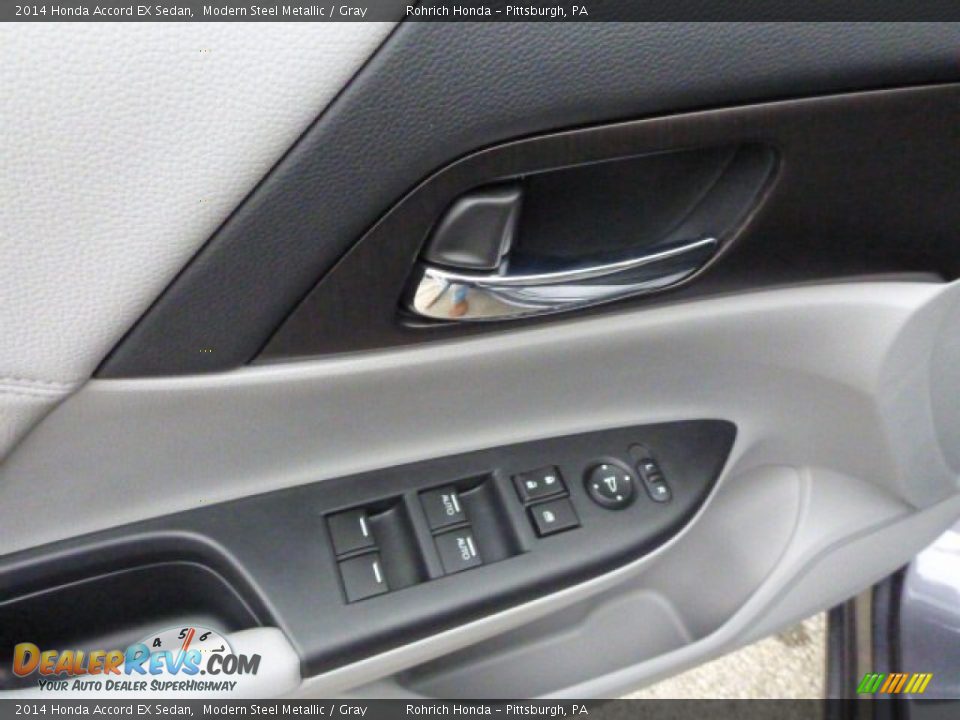 2014 Honda Accord EX Sedan Modern Steel Metallic / Gray Photo #13