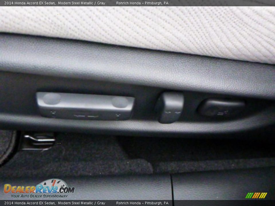 2014 Honda Accord EX Sedan Modern Steel Metallic / Gray Photo #14