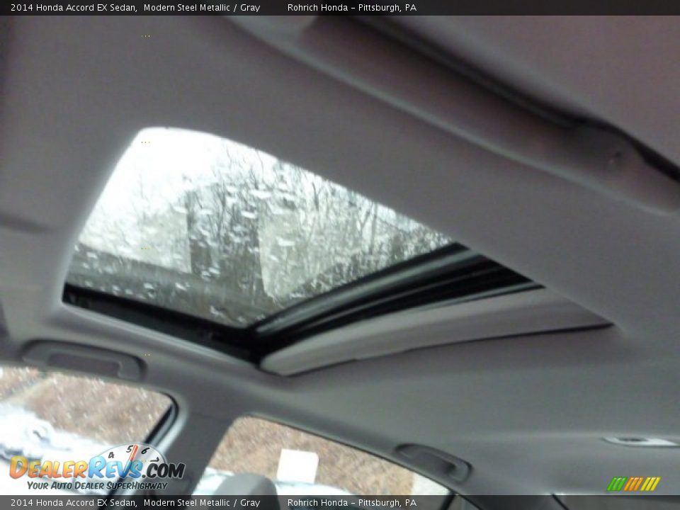2014 Honda Accord EX Sedan Modern Steel Metallic / Gray Photo #15
