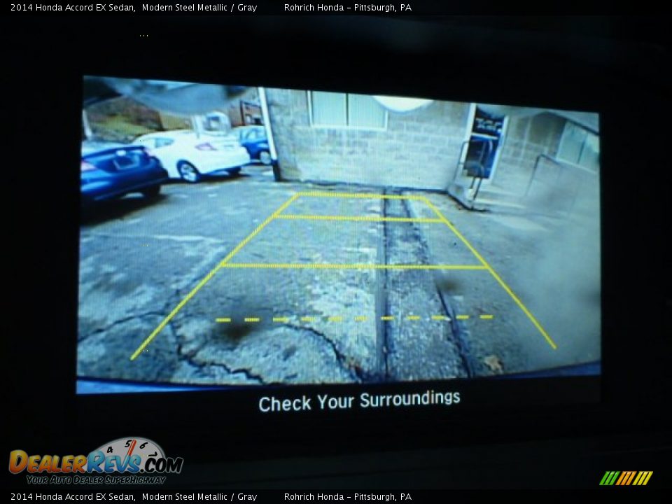 2014 Honda Accord EX Sedan Modern Steel Metallic / Gray Photo #16