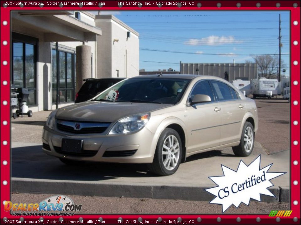 2007 Saturn Aura XE Golden Cashmere Metallic / Tan Photo #1