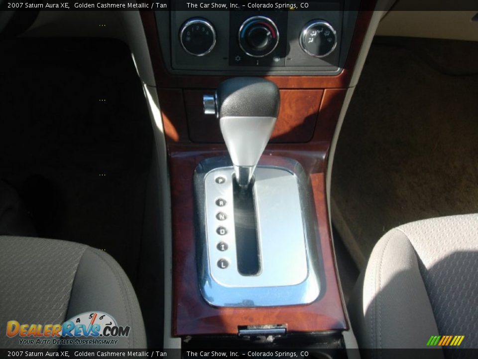 2007 Saturn Aura XE Golden Cashmere Metallic / Tan Photo #4