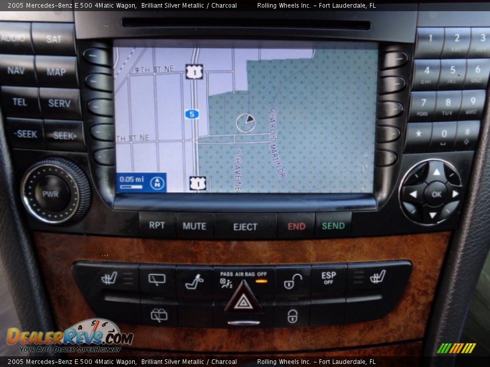 Navigation of 2005 Mercedes-Benz E 500 4Matic Wagon Photo #6