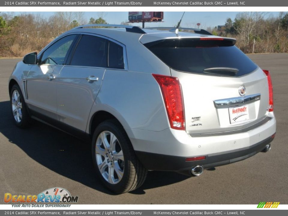 2014 Cadillac SRX Performance Radiant Silver Metallic / Light Titanium/Ebony Photo #4