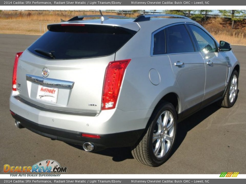 2014 Cadillac SRX Performance Radiant Silver Metallic / Light Titanium/Ebony Photo #5