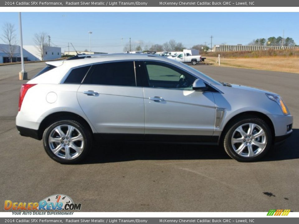 2014 Cadillac SRX Performance Radiant Silver Metallic / Light Titanium/Ebony Photo #6