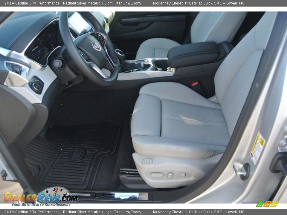 2014 Cadillac SRX Performance Radiant Silver Metallic / Light Titanium/Ebony Photo #8