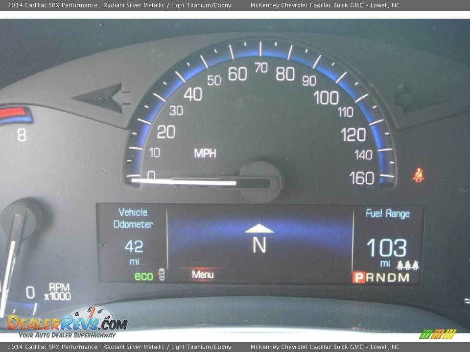 2014 Cadillac SRX Performance Radiant Silver Metallic / Light Titanium/Ebony Photo #14