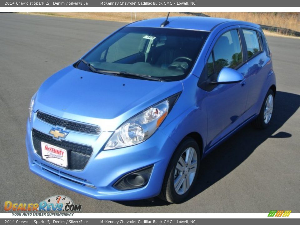 2014 Chevrolet Spark LS Denim / Silver/Blue Photo #2