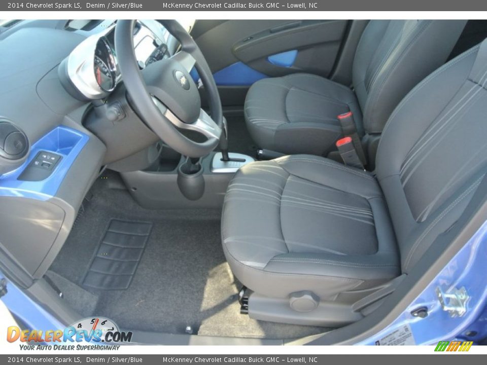 2014 Chevrolet Spark LS Denim / Silver/Blue Photo #8