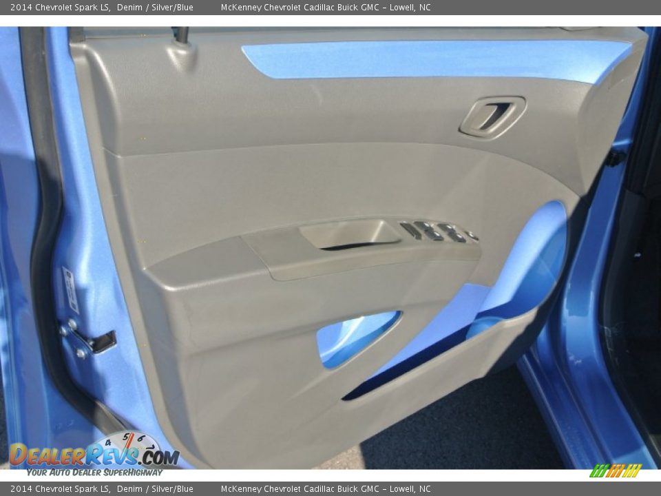 2014 Chevrolet Spark LS Denim / Silver/Blue Photo #9
