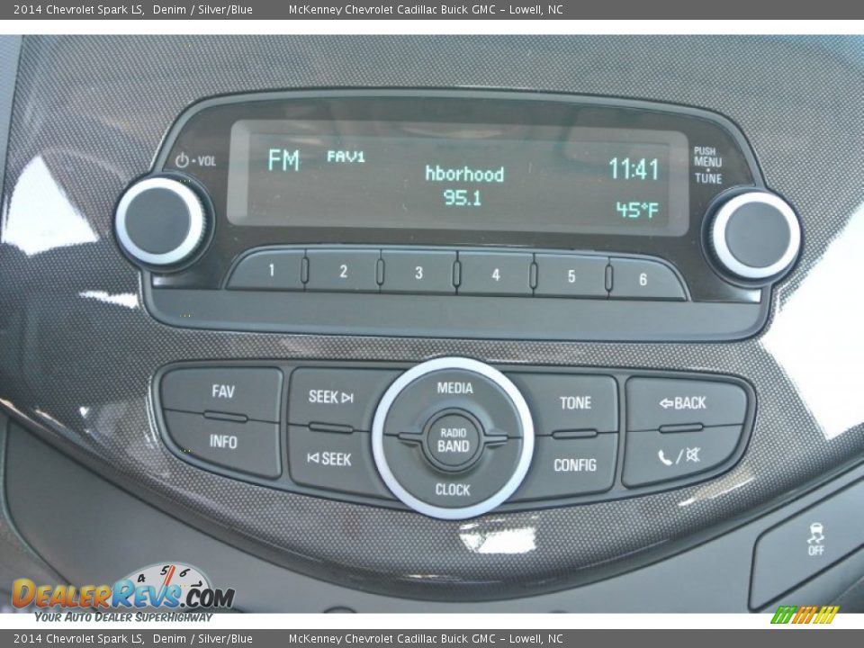 2014 Chevrolet Spark LS Denim / Silver/Blue Photo #13