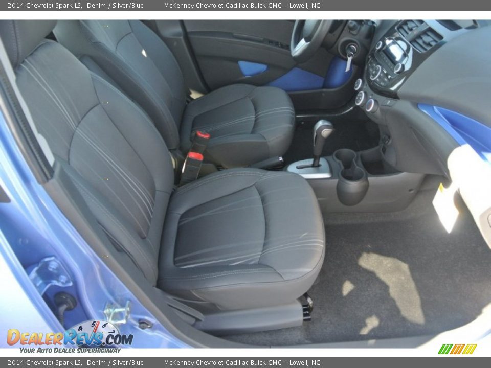 2014 Chevrolet Spark LS Denim / Silver/Blue Photo #17